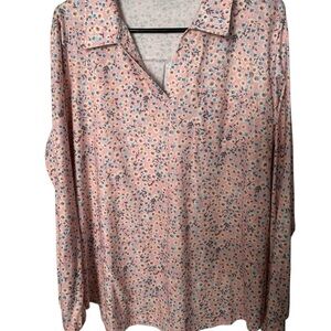 Floral Pink Blouse